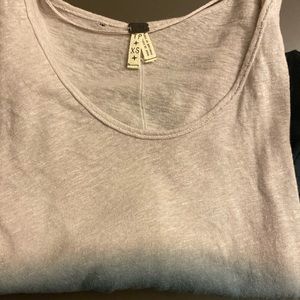 Free people t shift quarter sleeved